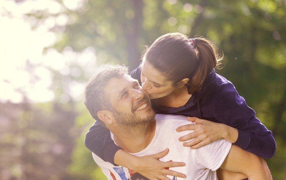 happy young couple