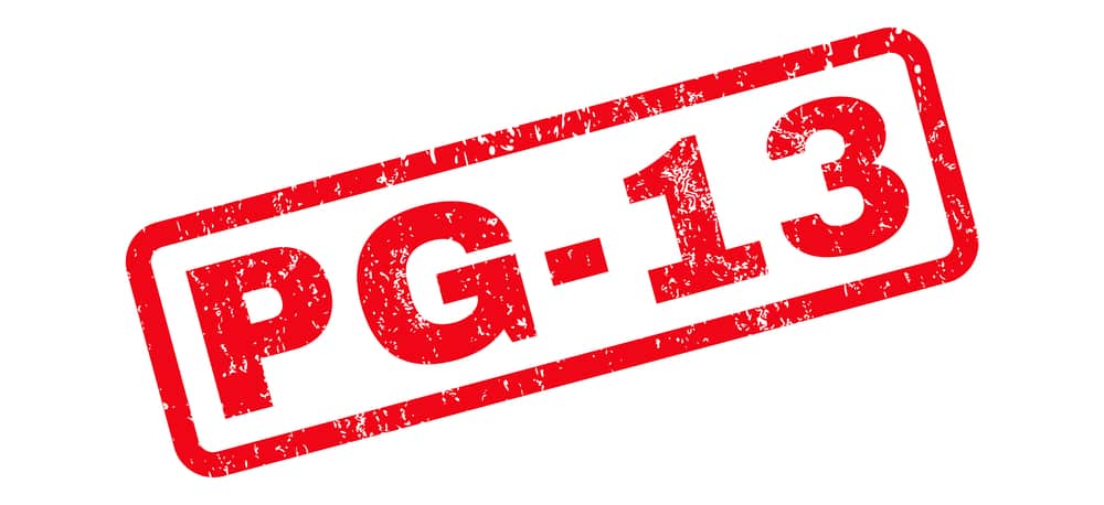 pg 13 sign