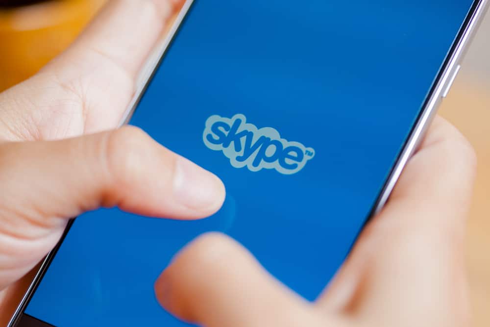 skype on phone