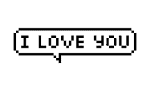 "I love you" text message