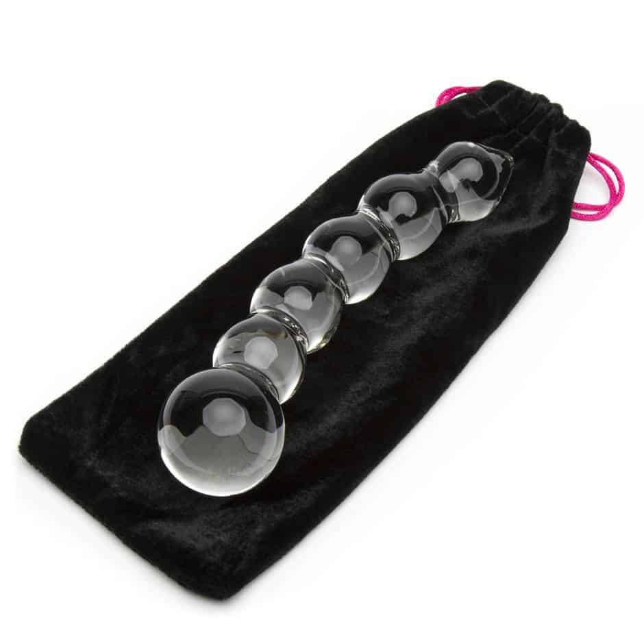 Lovehoney Beaded Sensual Glass Dildo 7