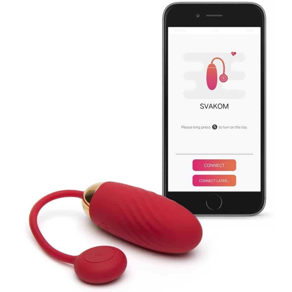 Svakom Ella App-Controlled Textured Love Egg Vibrator